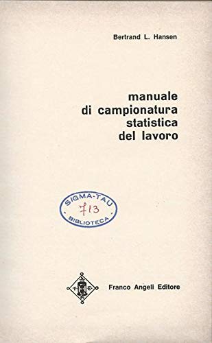 MANUALE DI CAMPIONATURA STATISTICA DEL LAVORO