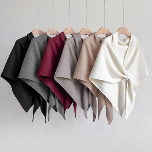 Pashmina Shawl Wraps for Women, Shawls and Wraps for Evening Dresses Solid Color Wool Blend Shawl Dressy3