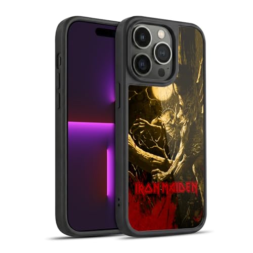 Coque antichoc Iron Maiden iPhone 14 Pro robuste en gel Head Case Designs