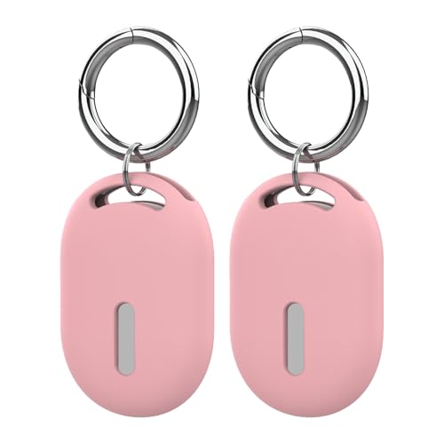 HUKWIMO For Xiaomi Tag �Ή� �V���R���P�[�X �L�[�����O�t�� �X�}�[�g�^�O�ی�J�o�[ �҂�����t�B�b�g �L�Y�h�~ �y�� ���^ ���t���ȒP[�s���N 2��]