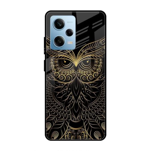 Image of SmashItUp Eagle | Bird's Designer Printed TPU Metal Case Mobile Back Cover for Redmi Note 12 Pro 5G