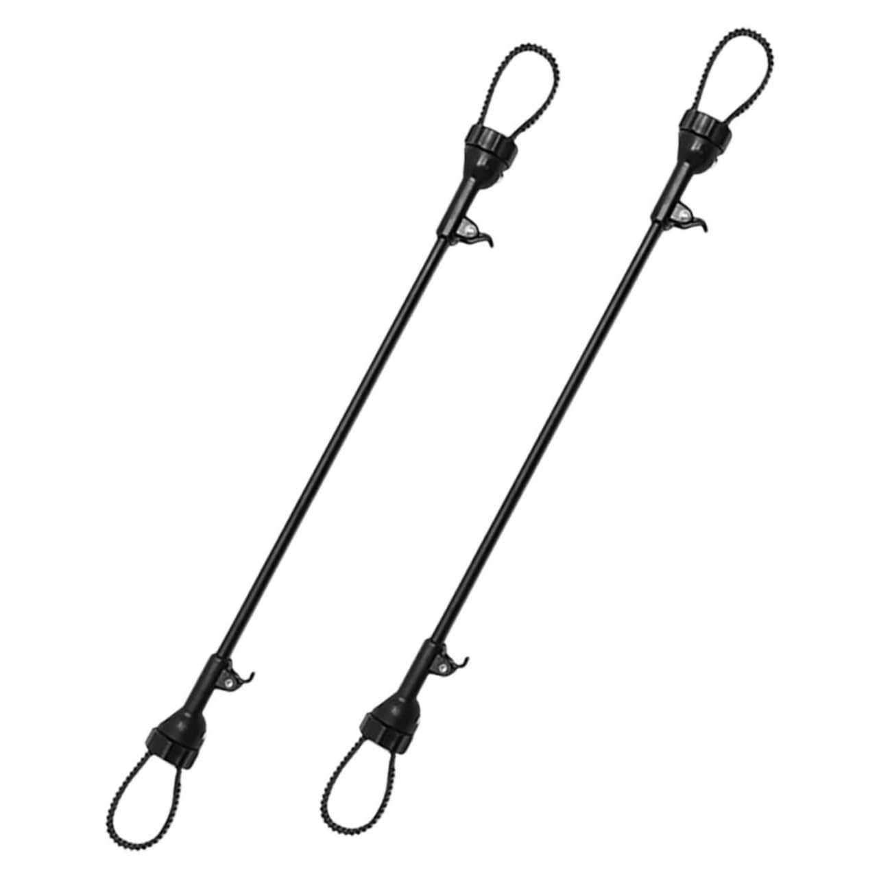 Connecteur pour Poussette Double 2 Pièces Noir, Adaptateur Pliable