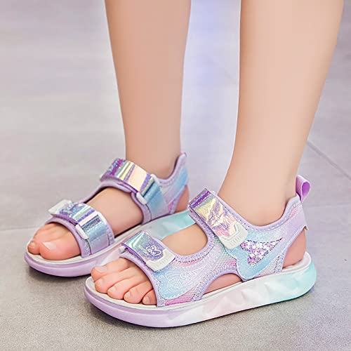 Sports Sandals for Children Sandals Thick Soled Beach Shoes Girl Child Flat Shoes White Dress Shoes for Girls3