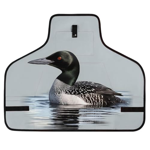 Delantal de trabajo Loon Nature Bird con 8 bolsillos ajustable miniatura 1