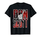 Bon Scott Big Logo Live Photo T-Shirt