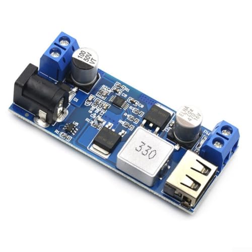 Image of Hosrivae DC-DC 24V/12V to 5V 5A Step Down Power Supply Converter