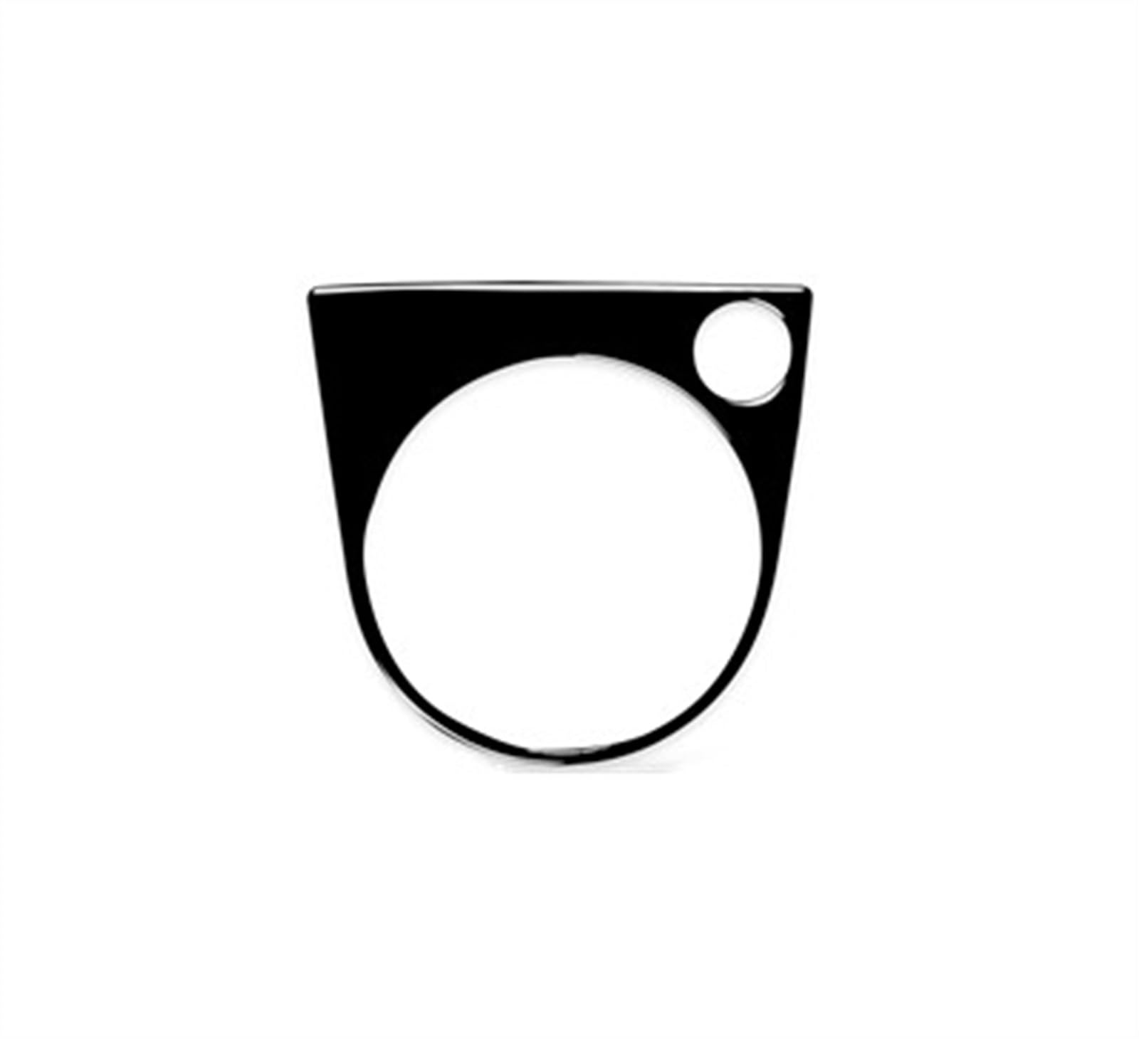 Qibbei Car Interior Accessories Sticker Center Console Gear Panel Frame Trim Decal For Beetle 2012-2019 Stickers(A)
