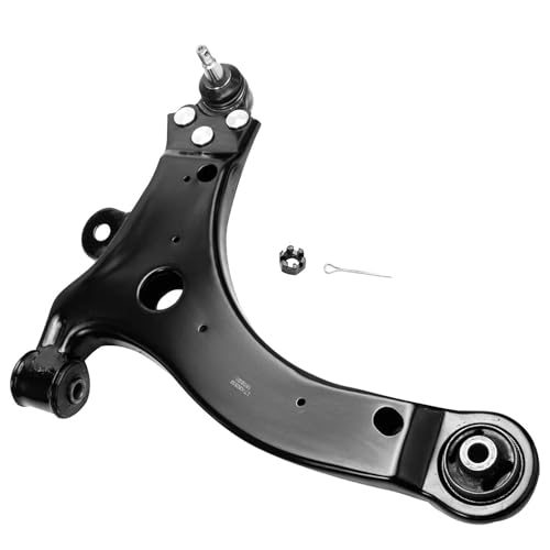 Image of Detroit Axle - 8pc Front End Suspension Kit for Chevy Venture Olds Silhouette Pontiac Montana Trans Sport 2 Lower Control Arms w /Ball Joints 4 Inner & Outer Tie Rod Ends 2 Sway Bar Links Replacement