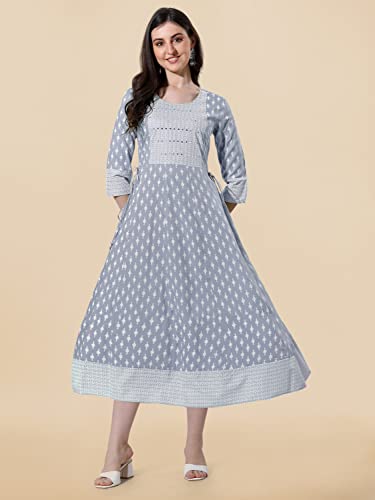 Image of MIRCHI FASHION Women's Anarkali Printed Kurti Only