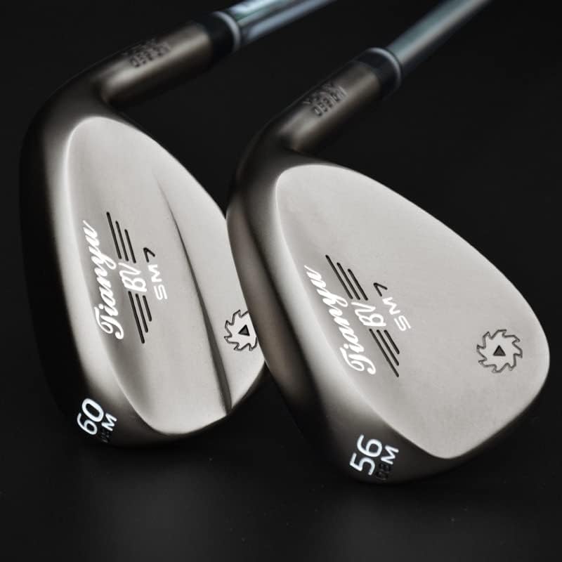 Praworęczny Sand Wedge 56/60 Stopni Golf Club Carbon Steel Shaft Strzyże Bunkier Spin Control Stiff Flex Short Game Dokładność Trwały kompozytowy wałek Wszystkie poziomy umiejętności