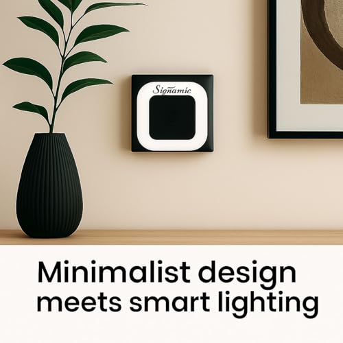 Image of Signamio 4 Pcs Sensor Light for Home Indoor - Smart Motion Sensor LED Light, Automatic On /Off Night Lamp, Energy-Saving 0.5W for Bedroom, Bedside, Home Use-White
