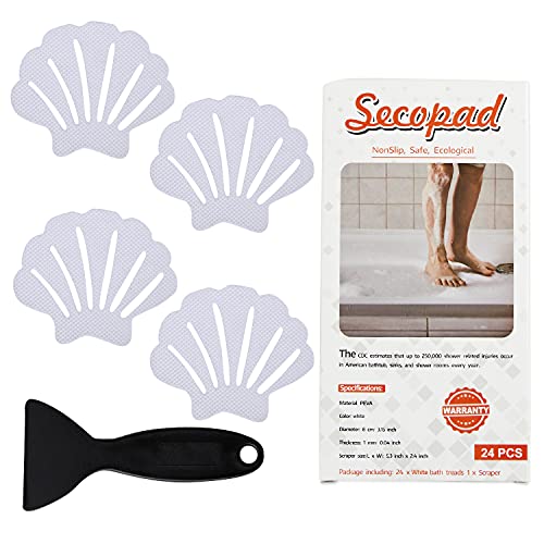 Lot De 8 Autocollants Antidérapants Pour Douche Et Baignoire - Norme DIN 51097 Classe C
