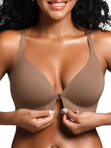 Image of Racerback Jelly Bras with Metal Magnetic Front Closure - S-XL