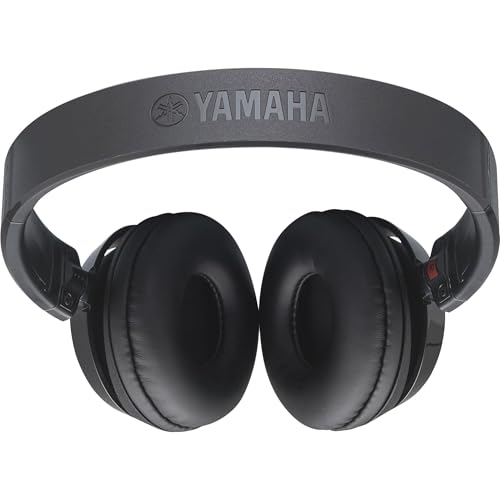 Yamaha HPH-50 - Auriculares supraaurales de diadema, cascos sencillos con un ajuste cómodo y un sonido dinámico de calidad, para teclados digitales Yamaha, color Negro - Imagen 4
