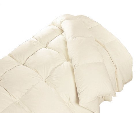 Amazon｜羽毛布団 ダブル ハンガリー産 マザー ホワイト グースダウン