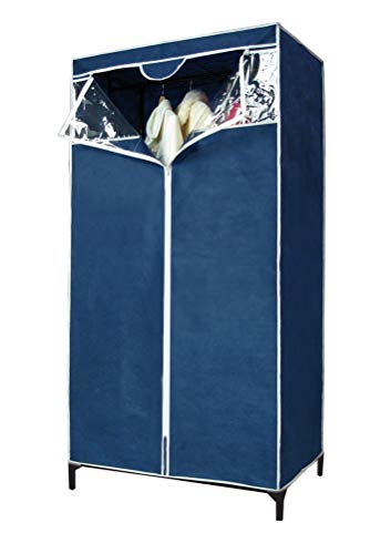  WEBMARKETPOINT Armadio in Tnt Colore Blue