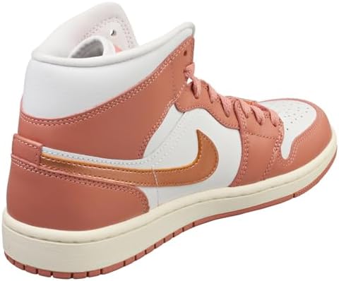 Jordan 1 Mid Women Red Stardust/Metallic Copper FB9892-670 8.5 | Image 1