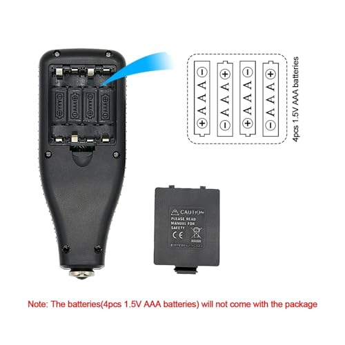 Medidor de Espesor de Recubrimiento con Pantalla LCD Retroiluminada miniatura 3
