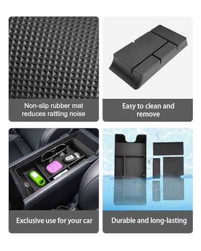 Image of CDEFG for 2025 2026 Camry Center Console Organizer Accessory Tray for 2025 2026 Toyota Camry XSE XLE SE LE Accessories Middle Console Organizer Armrest Tray Storage Box