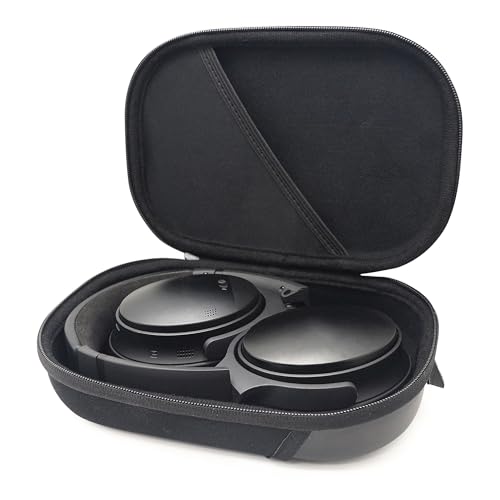 Hard Case for Bose QC15/QC35/QC25/QC45/QC45SE/QC SE Wireless Noise-canceling Headphone Case Replacement with Cable Storage