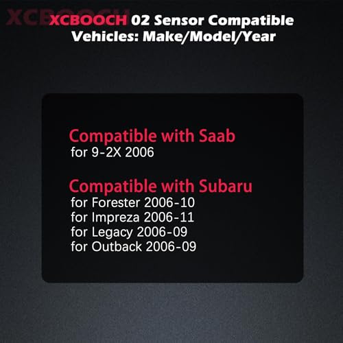 Sensor de Oxígeno compatible con Subaru Outback y Forester 2 unidades miniatura 4