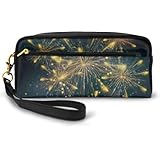 ペンケース 花火 夜空 筆箱 Puレザー ペンポーチ 化粧ポーチ 文房具 大容量 かわいい 多機能ポーチ 収納ケース 小物入れ 軽量 旅行 出張 中学生 高校生 プレゼント