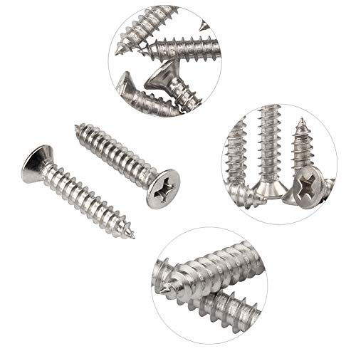 Tornillos M4 x 35mm acero inoxidable 40 unidades miniatura 4
