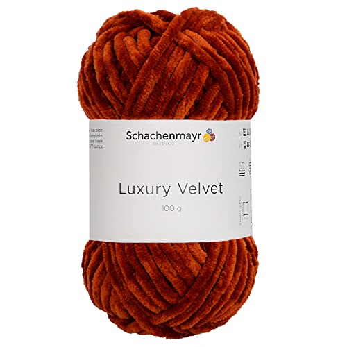 Schachenmayr Luxury Velvet, 100G fox Fils À Tricoter
