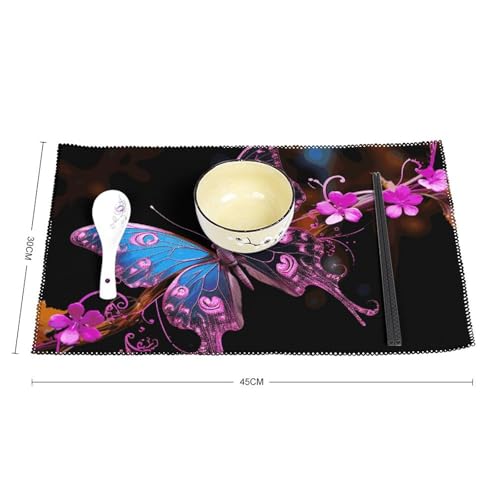 Set de table lavable et infroissable lot de 6 protections de table - 3