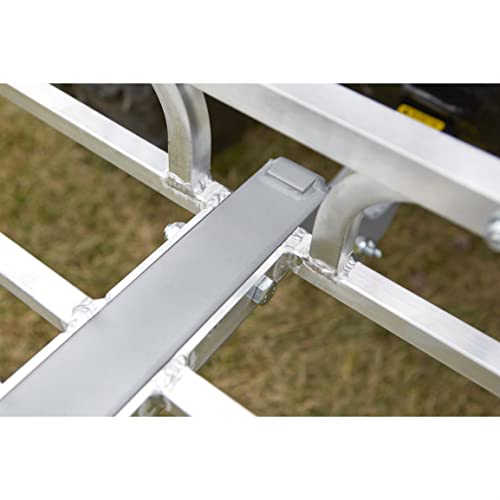 Image of Guide Gear Small ATV UTV Utility Trailer, Hitch Cargo Carrier, Truck Camping, Aluminum