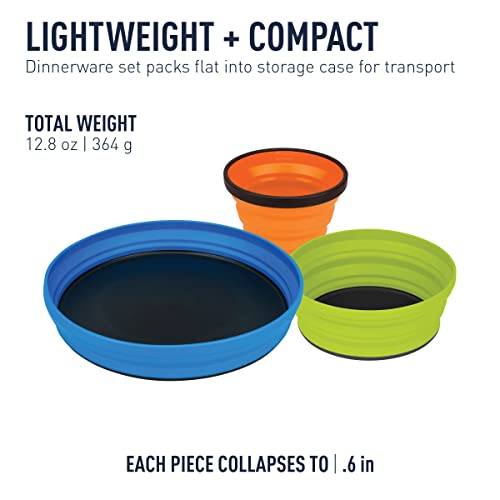 Sea to Summit - Set di 3 pentole assortite, 3