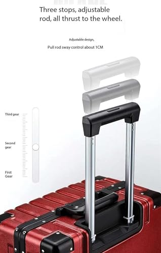 ANIIC Luggage Suitcases With Wheels Hardside Luggage With TSA Lock Spinner Aluminum Frame Trolley Case Universal Wheel Suitcase Spinner Luggages (Color : E, Size : 24 inch)2