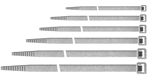 Fascetta di cablaggio 4,8x250 mm - bianca (100 pezzi) IDEAL STAR