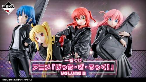 一番くじ アニメ「ぼっち/ざ/ろっく！」VOLUME ３ （A賞 後藤ひとり、B賞 伊地知虹夏、C賞 山田リョウ、D賞 喜多郁代） フィギュア 全4種セット