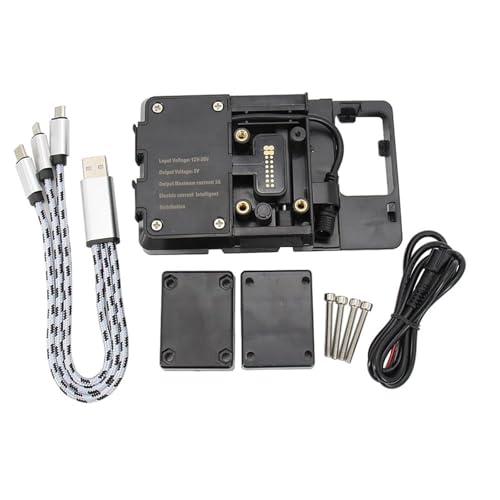 Support de navigation GPS moto pour BMW R1200GS - Fixation de guidon 10mm et 12mm robuste