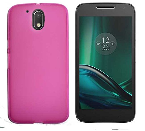 Todobarato24h Funda TPU Lisa Motorola Moto G4 Play Rosa