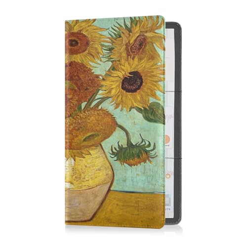 Organizador de Documentos de Cuero Slim miniatura 1