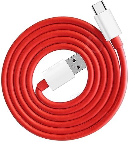 Image of Original 30 Watt Warp Fast Charging Cable Compatible for Oneplus Charger Oneplus 8 pro|7 Pro|7|6T|6| (fast137)