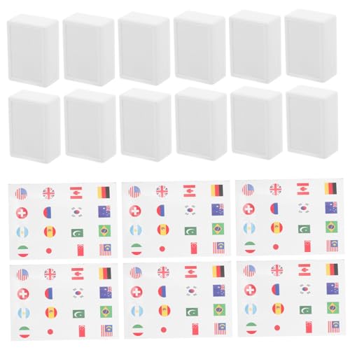 Jeu de Mahjong éducatif aux tuiles drapeaux nationaux pour animer vos soirées et fêtes