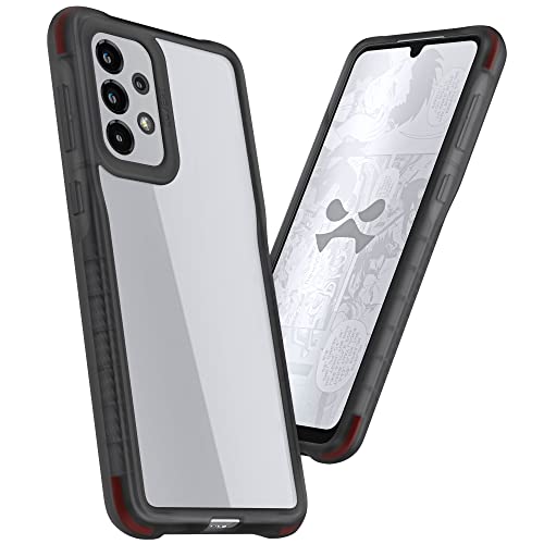 Image of Ghostek COVERT Shockproof Samsung A33 5G Case Premium Thin Protective Phone Cover Slim Lightweight Design Heavy Duty Shock Absorbent Grip Bumper Designed for 2022 Samsung Galaxy A33 5G (6.4in) (Smoke)