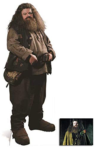 Fan Pack - Hagrid from Harry Potter Lifesize Cardboard Cutout (Standee/Standup) Robbie Coltrane - Includes 8X10 (25X20Cm) Star Photo