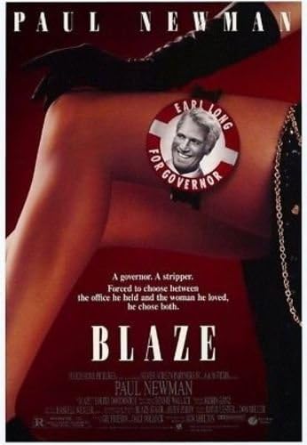 BLAZE 27x40 Original Movie Poster One Sheet ROLLED 1989 Paul Newman