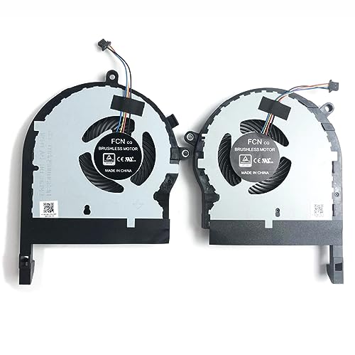Replacement GPU +CPU Cooling Fan for Asus ROG TUF Gaming FX80 FX80G FX80GE ZX80GD FX8Q FX80FE ZX80G FX504 FX504GD FX504GE FX504FE FX504GM GTX1050 Series DFS531005PLOT FKPD DFS501105PPOT FKPC