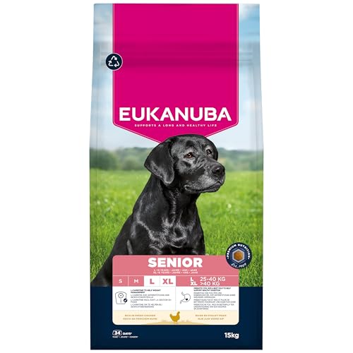Eukanuba Fresh Chicken - Complete Dry Dog Food - For Senior Large & Giant Breed Dogs 15KG - Image 3