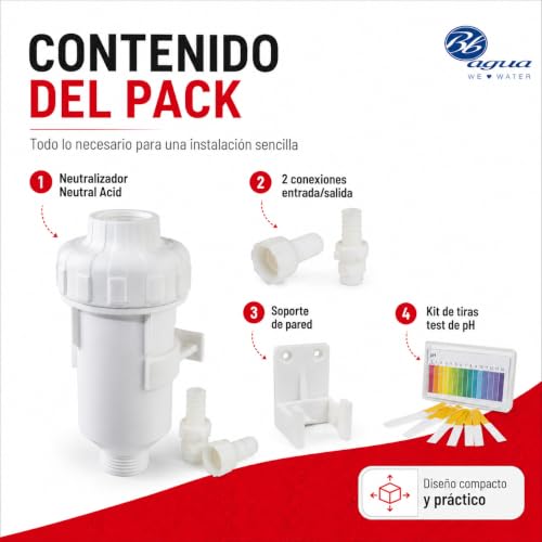 Miniatura 6 de Filtro Neutral Acid. Neutraliza El Condensado De Ácido Producido Por La Caldera Alargando La Vida Y Reduciendo El Mantenimiento. Fácil Limpieza Y Mantenimiento. Bbagua.