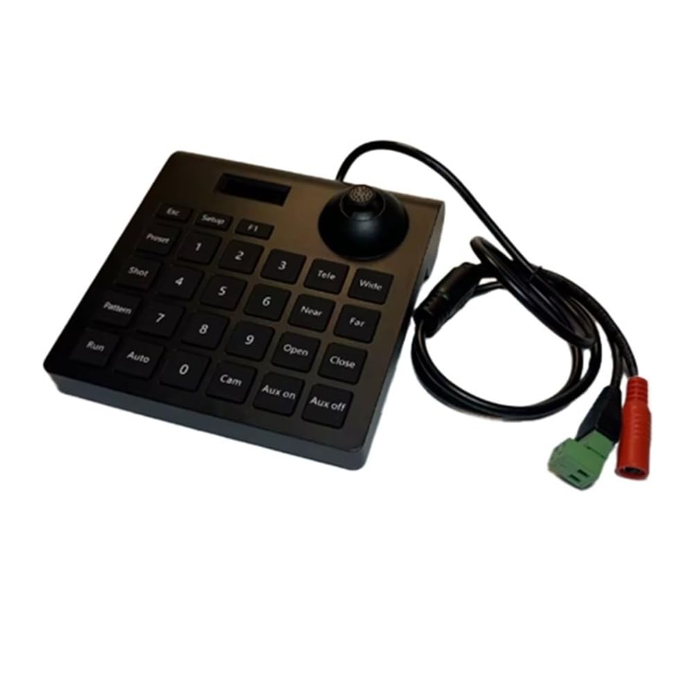 Tastiera Joystick di Controllo CCTV PTZ 2D per Telecamera Speed Dome RS485 con Staffa (Miniatura 2) - Tastiera CCTV PTZ 3D con Spina UE