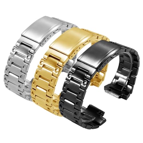 Bracelet montre acier pour Casio G-Shock GM2100, fin du plastique, extrémité convexe homme