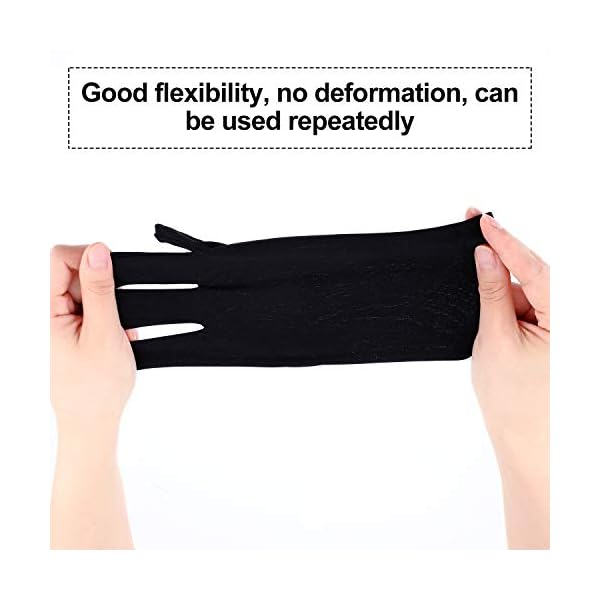 3-Pairs-UV-Shield-Glove-Gel-Manicures-Glove-Anti-UV-Fingerless-Gloves-Protect-Hands-from-UV-Light-Lamp-Manicure-Dryer-Black Syhood 3 Pair UV Light Glove for Gel Nail Lamp Manicure Glove Anti UV Fingerless Gloves Protect Hands from Nail Lamp Manicure