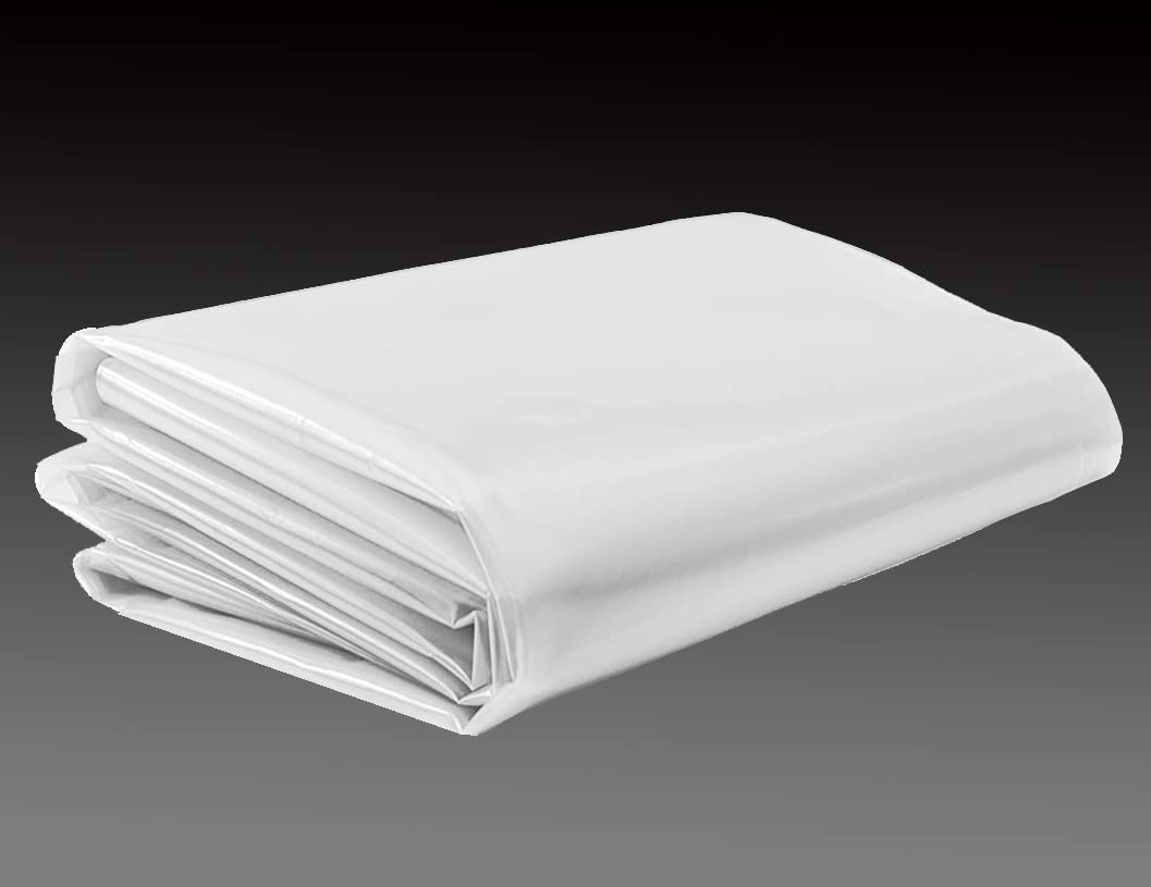 Buy 300 gauge/ 75Mu / 4m x 10m Polythene Clear Plastic Sheeting