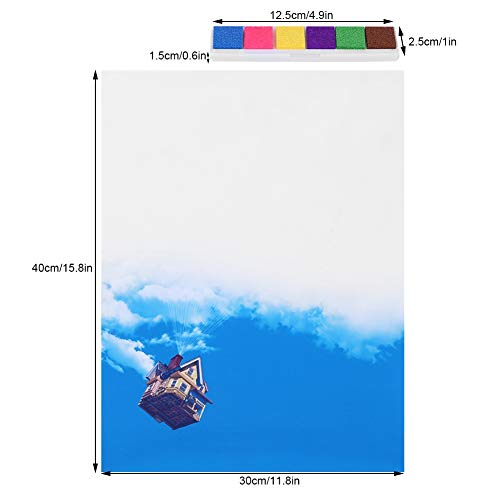Fingerprint Tree Decor Memory Guestbook Wedding Classmates Reunion Painting Signature Book Cartoon Paper Wedding Party - Image 2